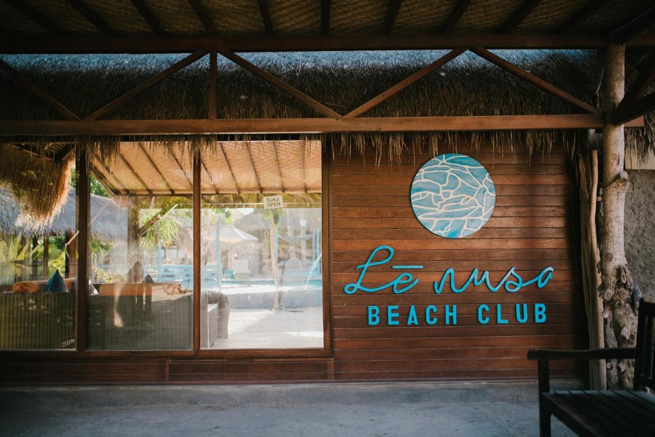 Le Nusa Beach Club Нуса-Лембонган Экстерьер фото